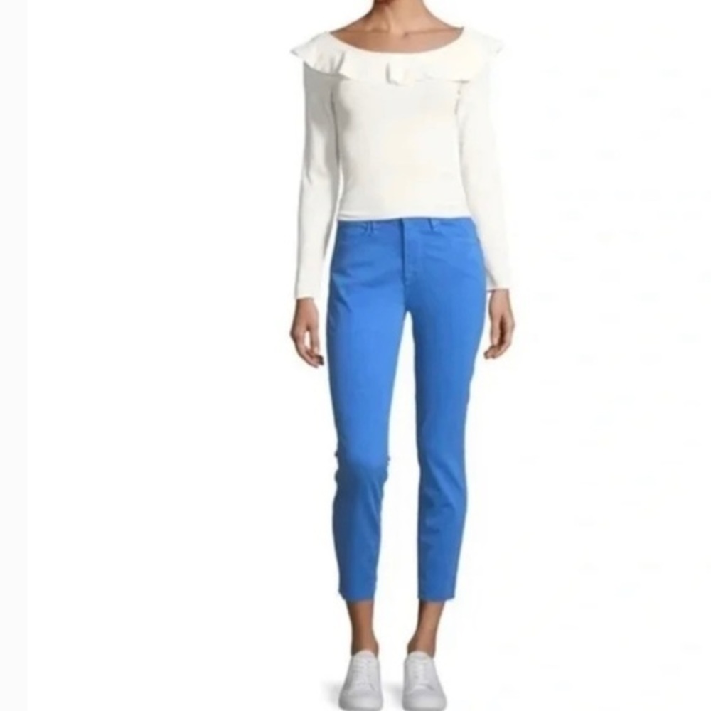 Frame Le High Skinny Jeans in Coastal blue